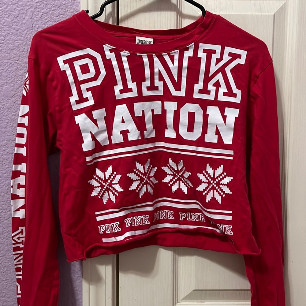 New VS pink nation Christmas shirt